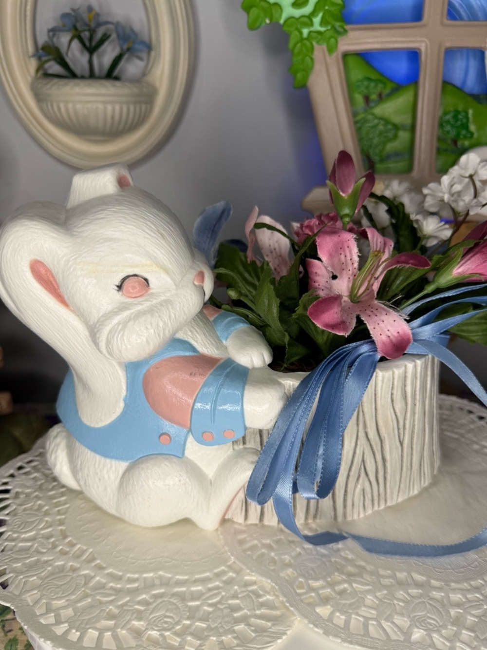 Vintage Bunny Wall Decor